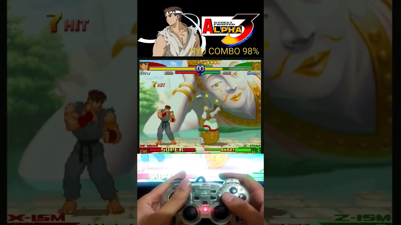 Ryu combo Street fighter Alpha/Zero 3