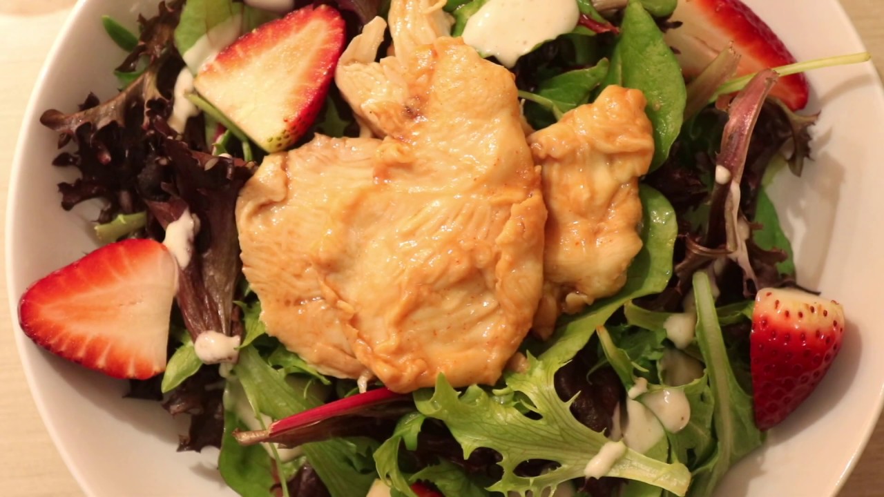 [cooking ASMR] Microwave tender juicy chicken breast︳cook for one ep.8(final) （電子レンジで簡単レシピ）