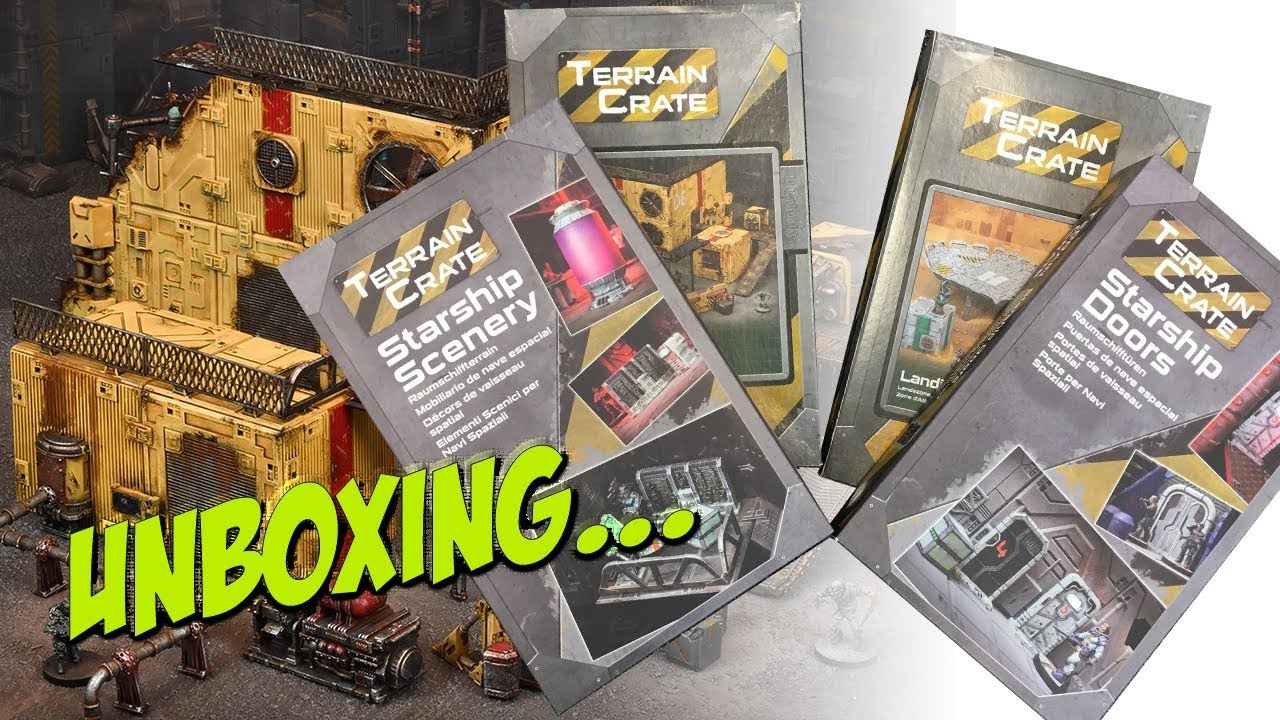 Terrain Crate's from Mantic Games | Unboxing