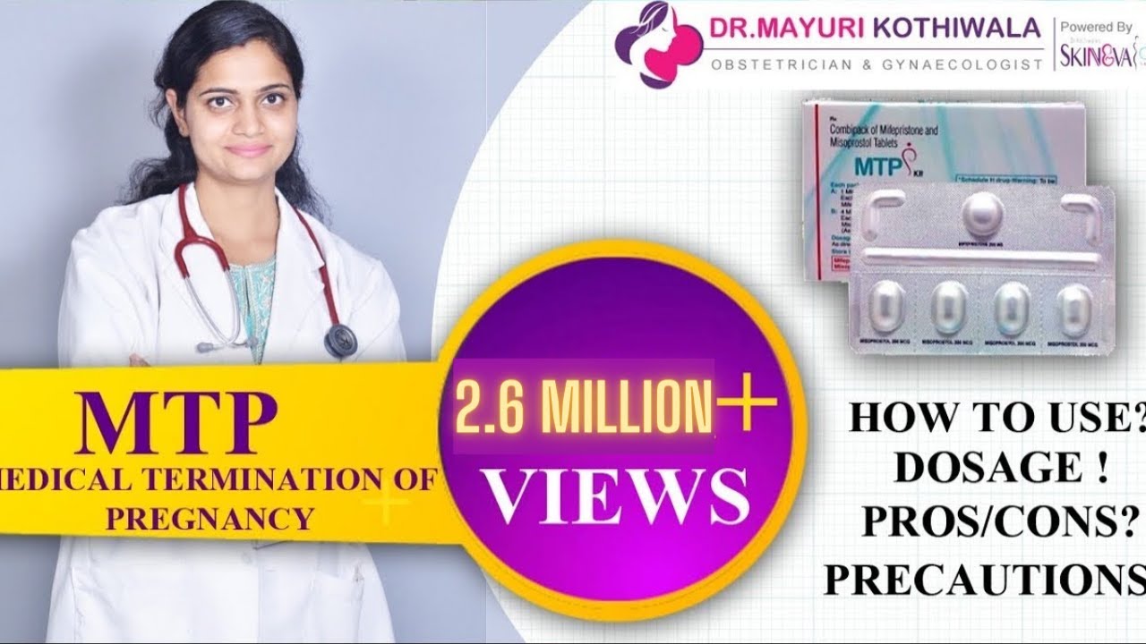 MTP Abortion Kit (एमटीपी एबॉर्शन किट) की जानकारी - Use करने का सही तरीका- Gynecologist in Jaipur