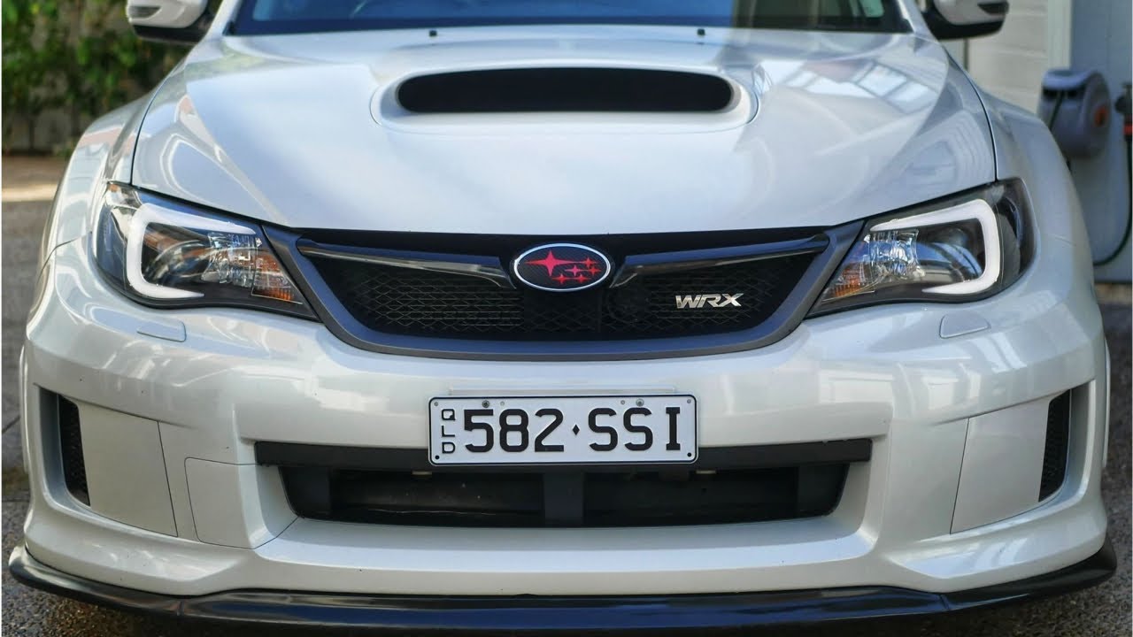 Установка фар DRL C-style HID для Subaru WRX/STi 08-14