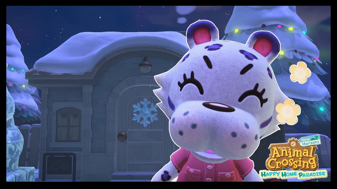 ❄️ Bianca's Snowy Escape ❄️ Animal Crossing: New Horizons Happy Home Paradise ❄️