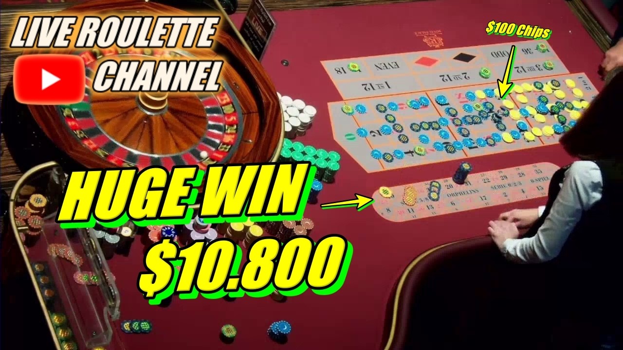 🔴LIVE ROULETTE | 🚨 HUGE WIN 💲10.800 In Las Vegas Casino 🎰 $100 Chips Inside Exclusive ✅ 2026-03-05