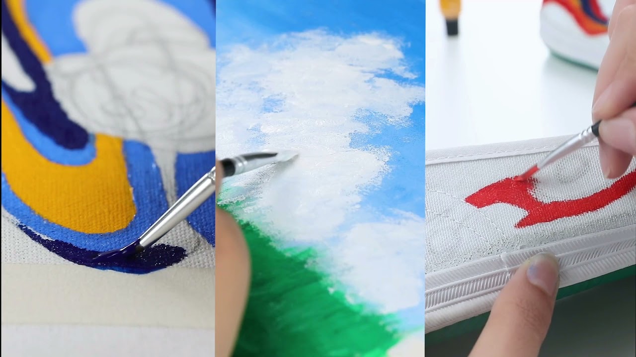 COLORFUL Fabric Paints for Clothes - No Heating Needed and Washer Safe Paint