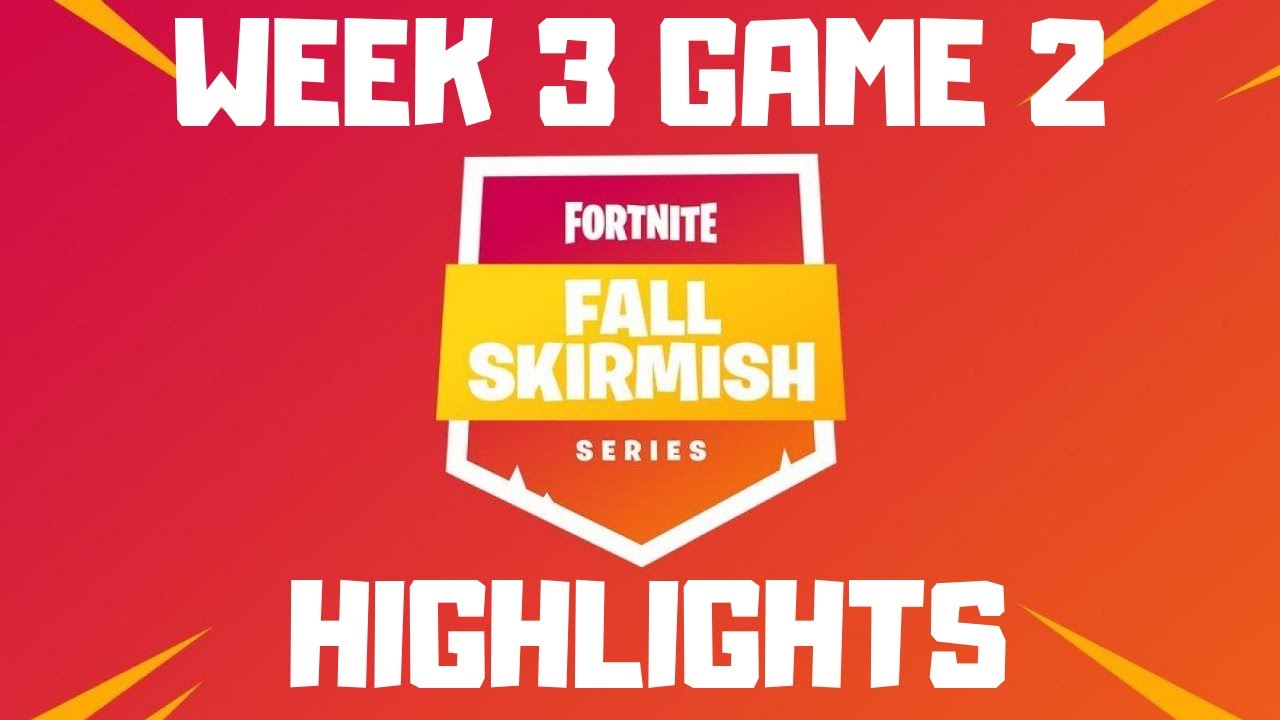 FORTNITE FALL SKIRMISH WEEK 3 GAME 2 - KING PIN DUOS - Fortnite Battle Royale