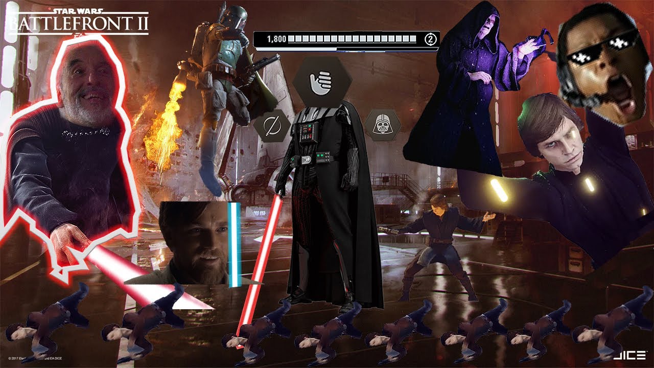 Every type of Battlefront 2 player in a NUTSHELL...(they were all so toxic)