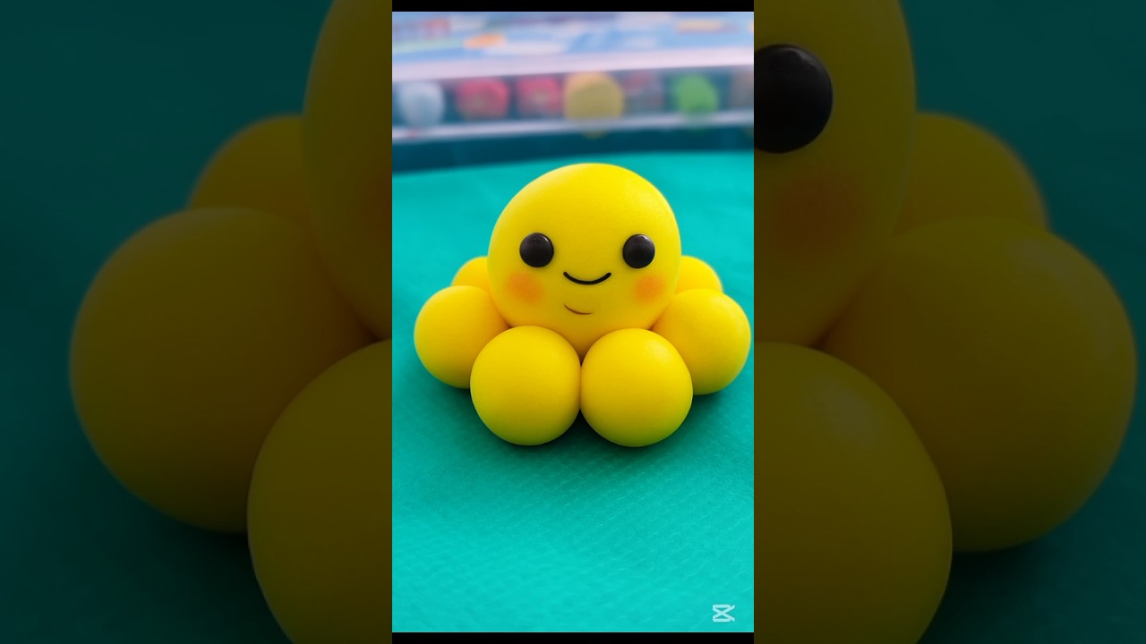 Miniature  Clay octopus Making | Miniature Art