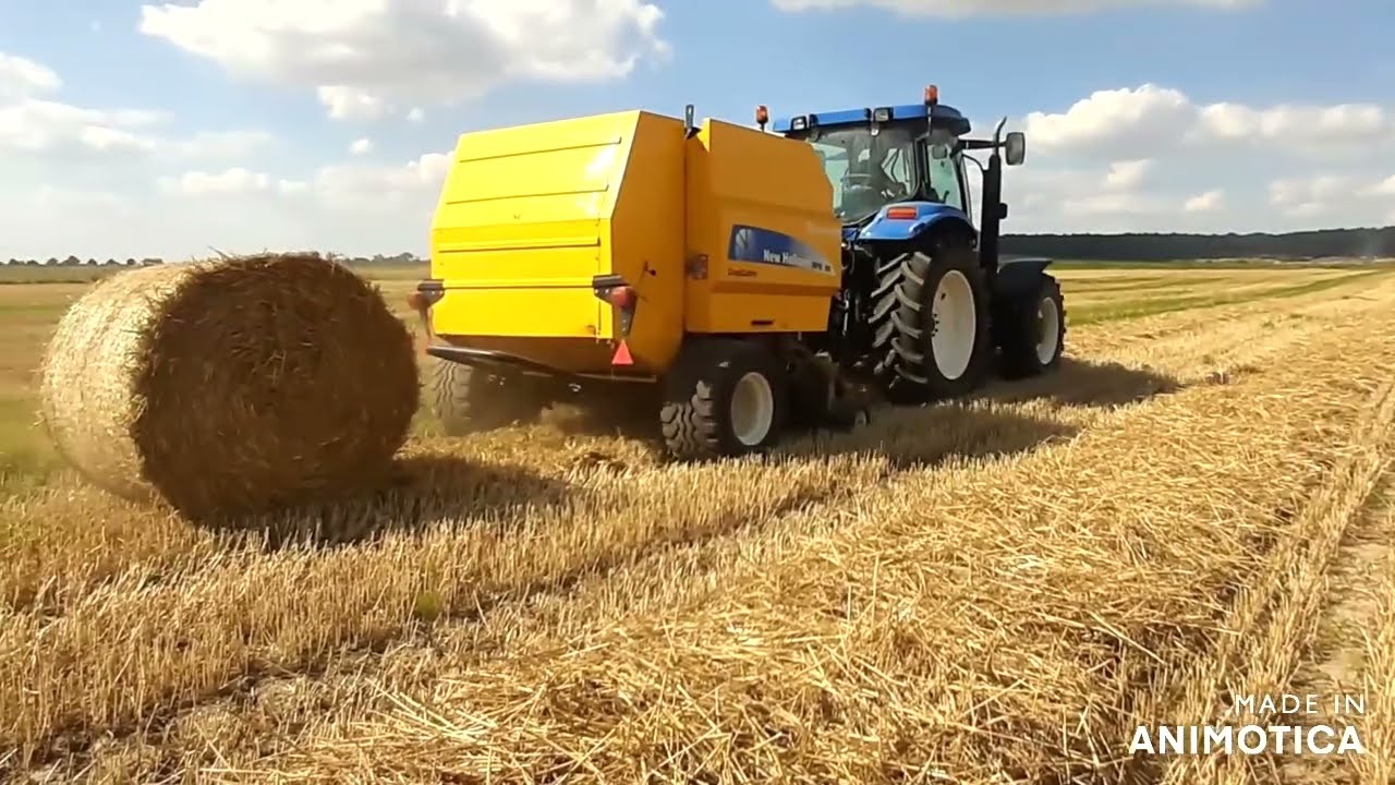 Prasowanie słomy 2022 | Nowy nabytek!? | New Holland BR6090 | New Holland ts115a |