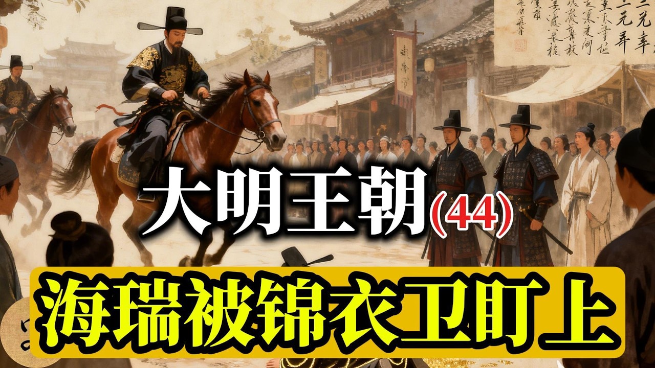 海瑞进京第一天就捅破天！一幅字惊动锦衣卫，嘉靖彻夜不安#中国历史故事#被忽略的历史#乱世英雄#历史真相#王朝更替