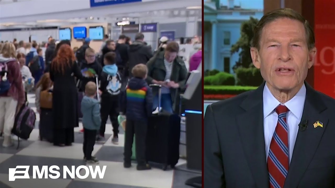 This deal could've been achieved weeks ago: Sen. Blumenthal on ending shutdown for most of DHS