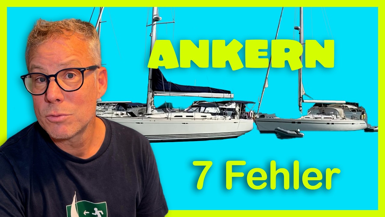 Fehler beim Ankern: 7 krasse Fehler, die wir live gefilmt haben