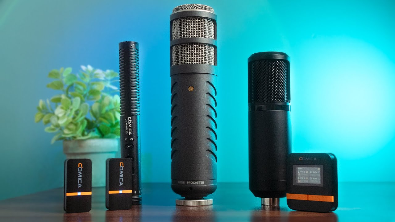 Qué MICRÓFONO es MEJOR para VIDEO? | todo lo que debes conocer sobre micrófonos