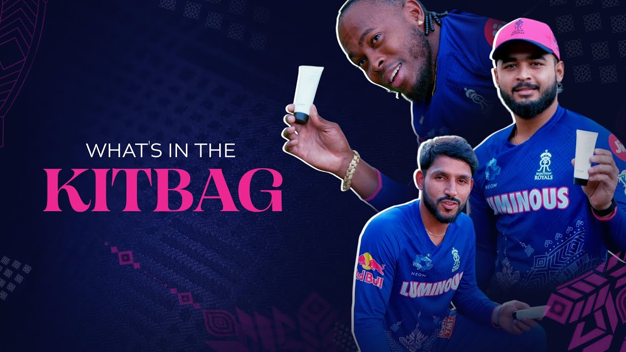 What's In My Kitbag ft. Riyan, Dhruv & Jofra | Rajasthan Royals | IPL 2025