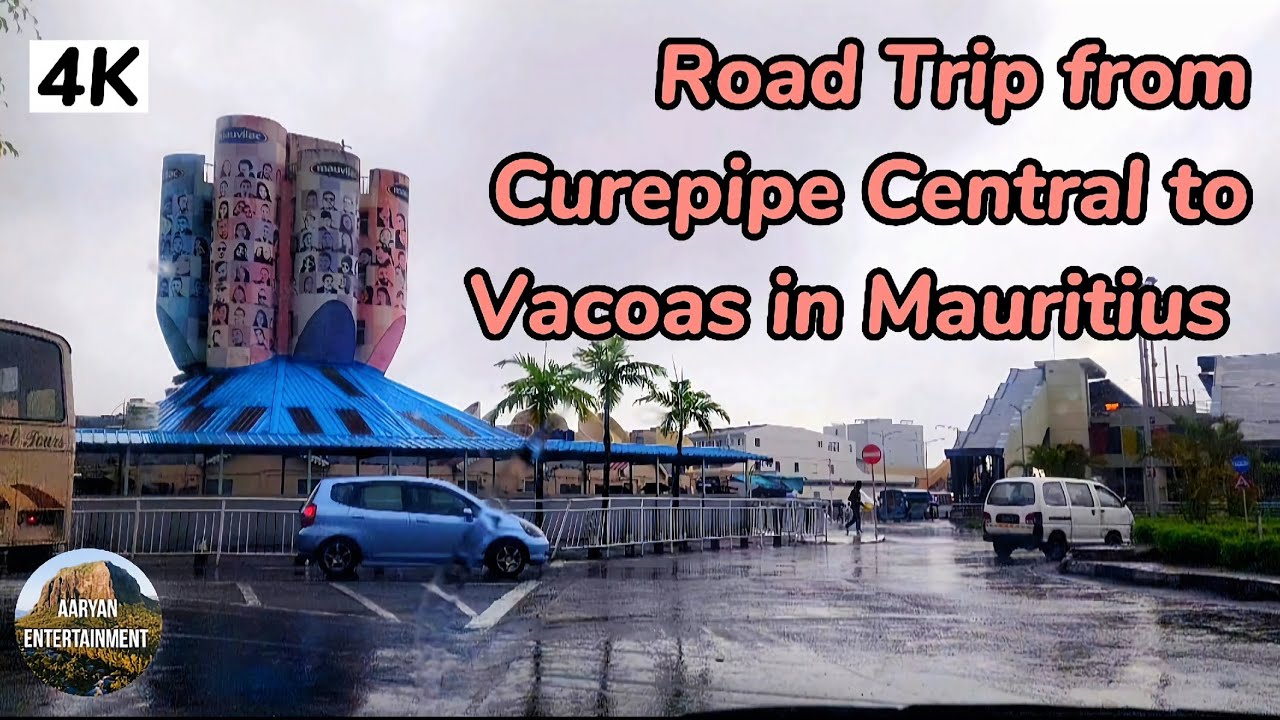 Road Trip from Curepipe Central to Vacoas in Mauritius!
