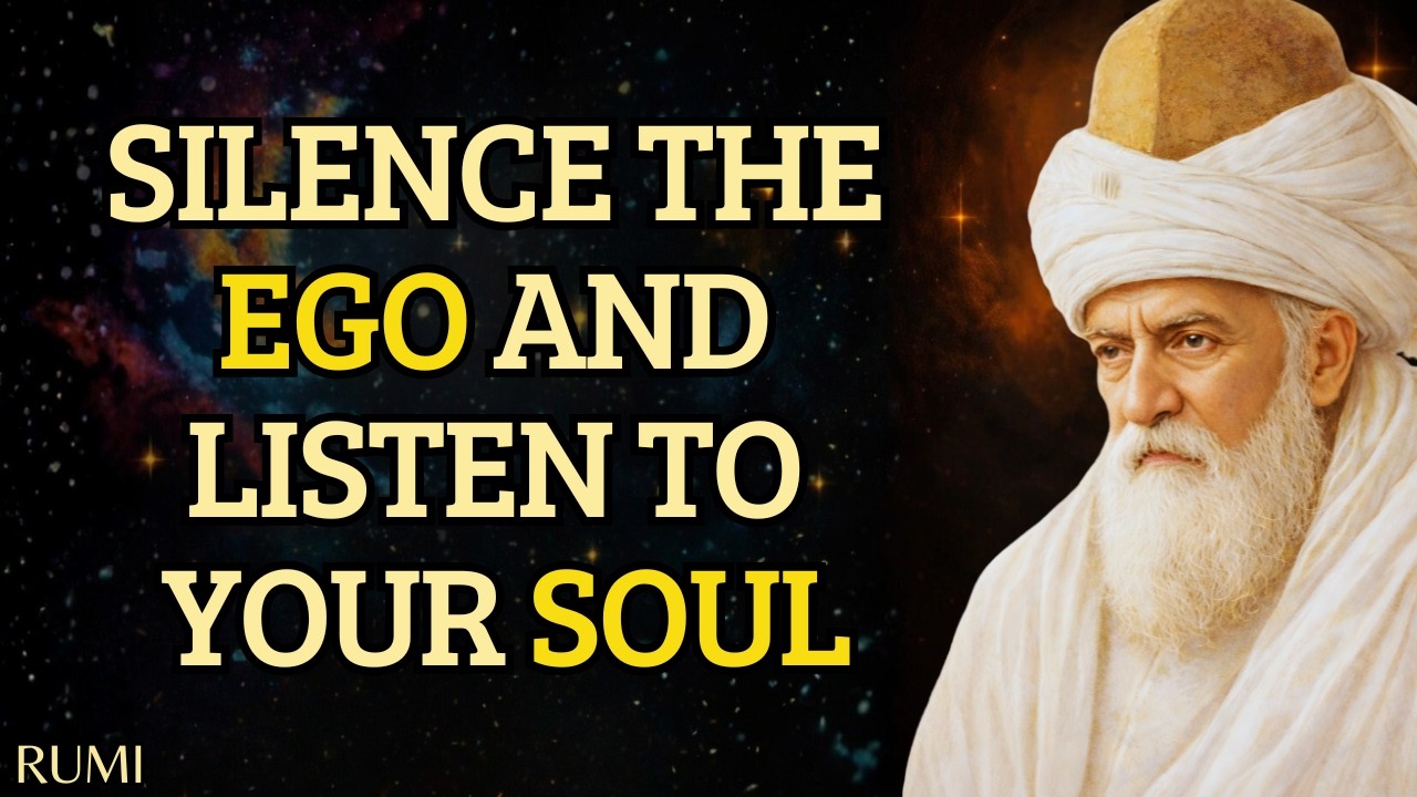 How to Silence the Sabotaging Voice of Your Ego and Hear Only the Voice of Your SOUL | RUMI