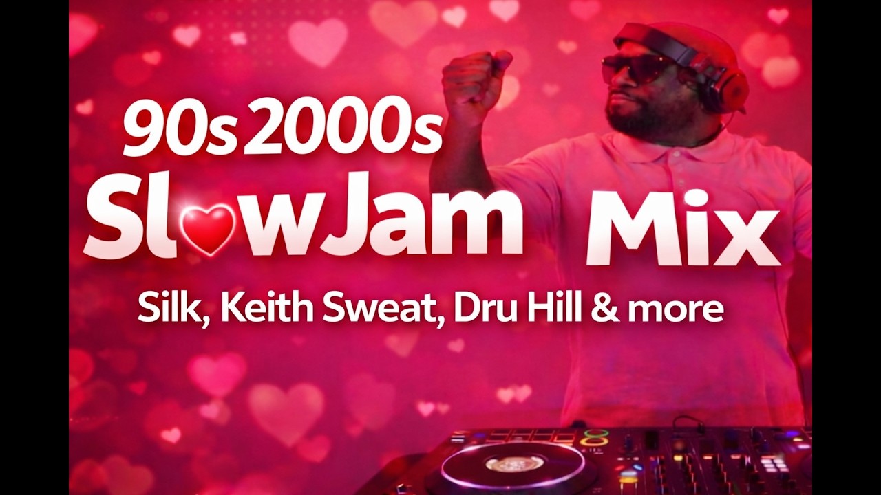 Valentine’s Slow Jam Mix ❤️ | Silk, Keith Sweat, Dru Hill & More