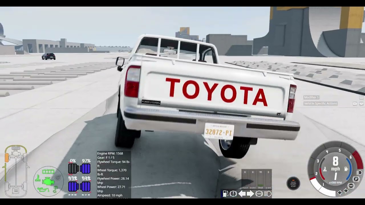 Toyota Hilux suspension test it actually went well