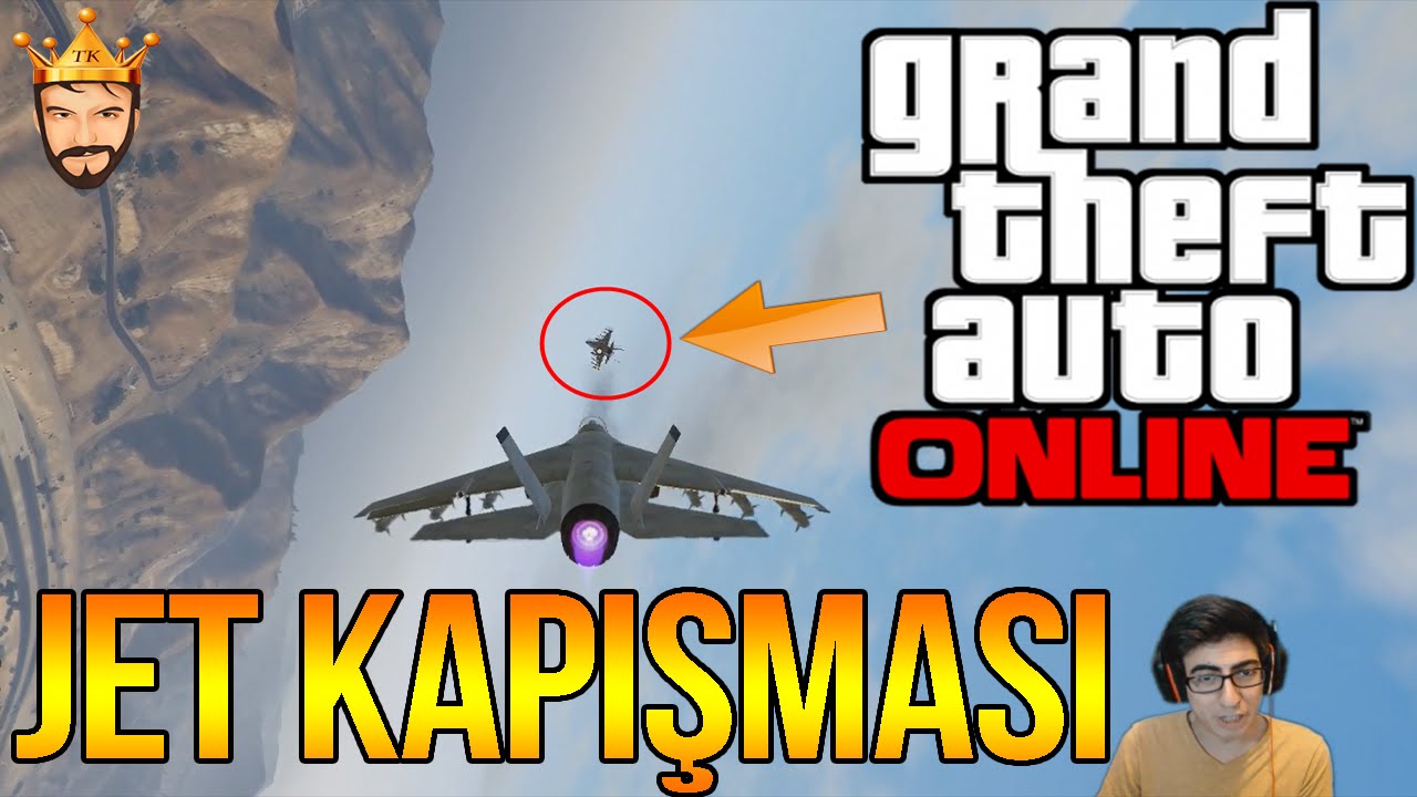 GTA 5 Türkçe Online | JET KAPIŞMASI