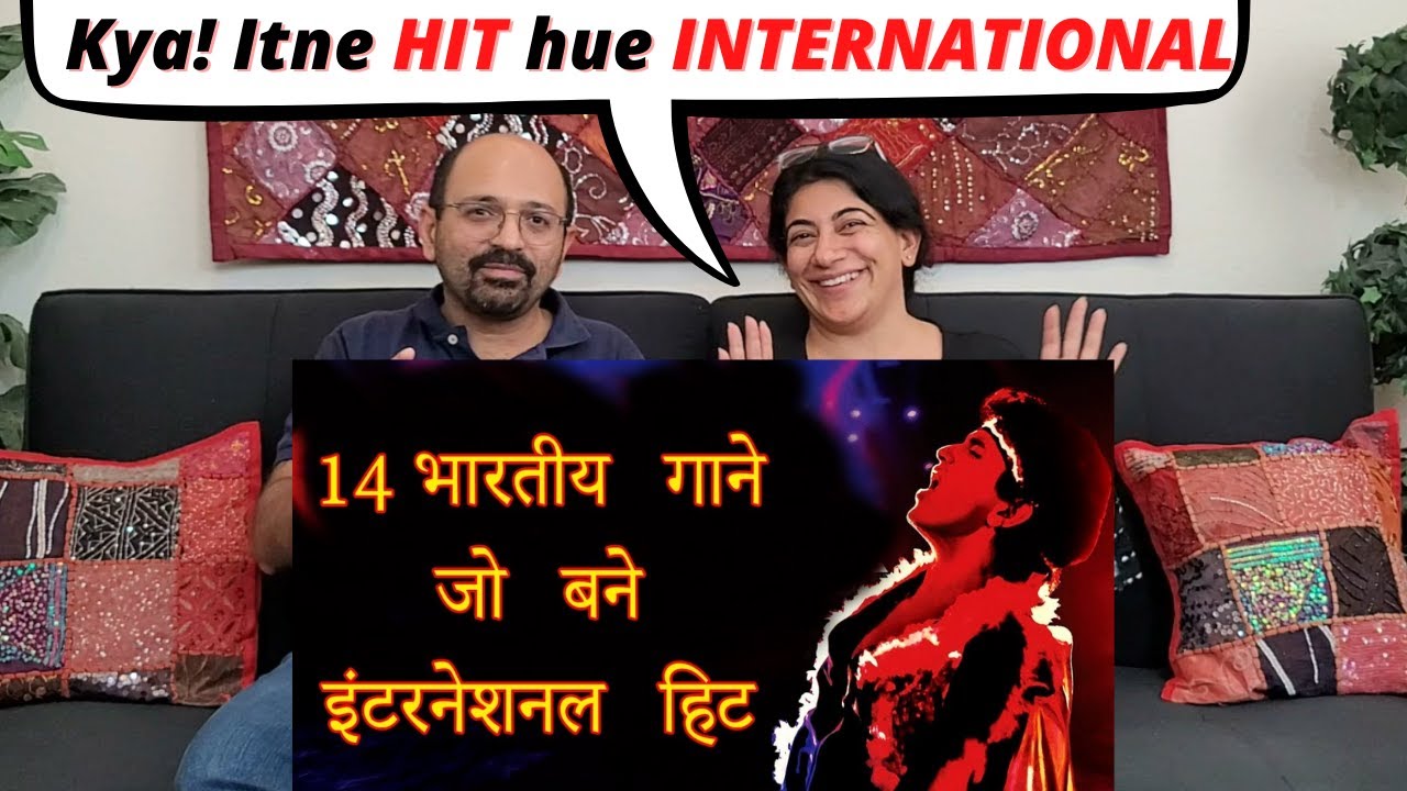 Top 14 Indian Songs That Became International Hits | Viral Songs | Indian American Reactions !!