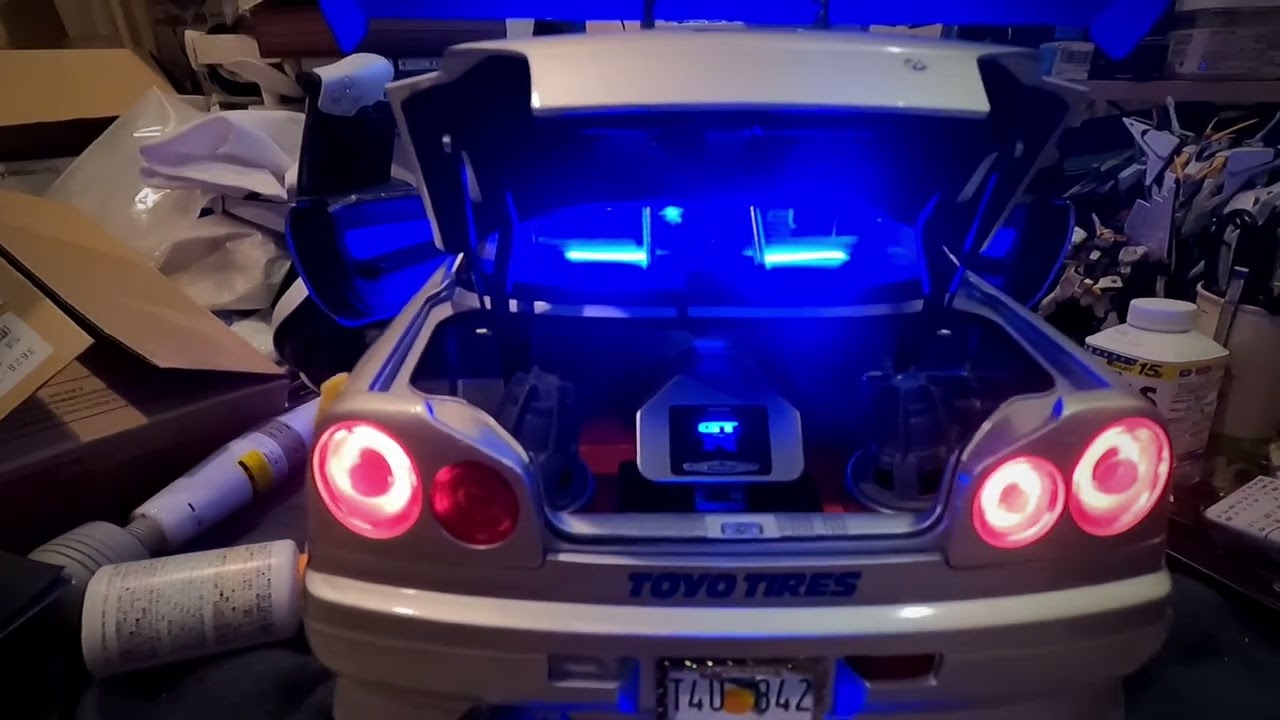 #デアゴスティーニ ワイルドスピード日産スカイラインGT-Rブライアンモデルを作る106号