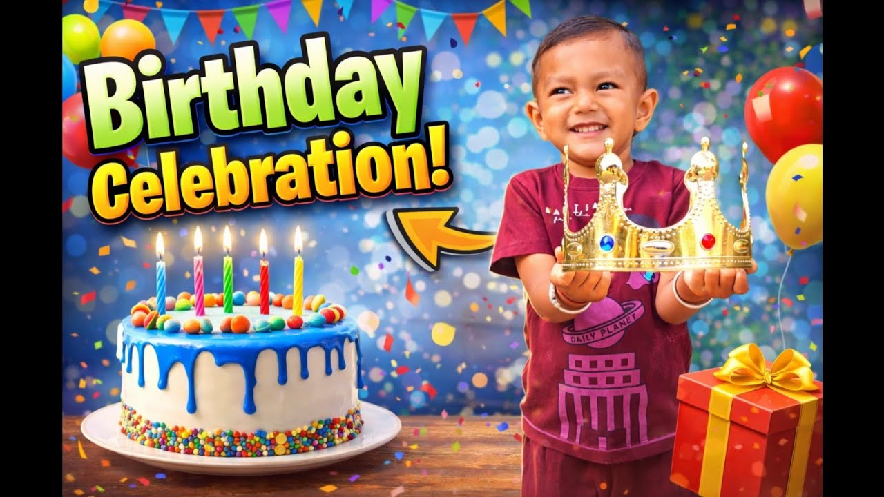 Birthday Celebration Vlog 1st Time 🥳 Rudra ki Birthday 🥳🥰😍🤩😘 #birthday #birthdaycelebration 