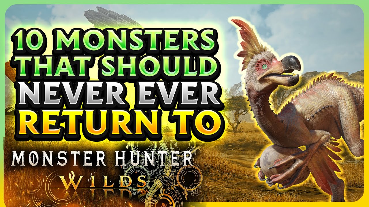 10 монстров, которые никогда не вернутся в Monster Hunter Wilds & Beyond | Rathalos Watch