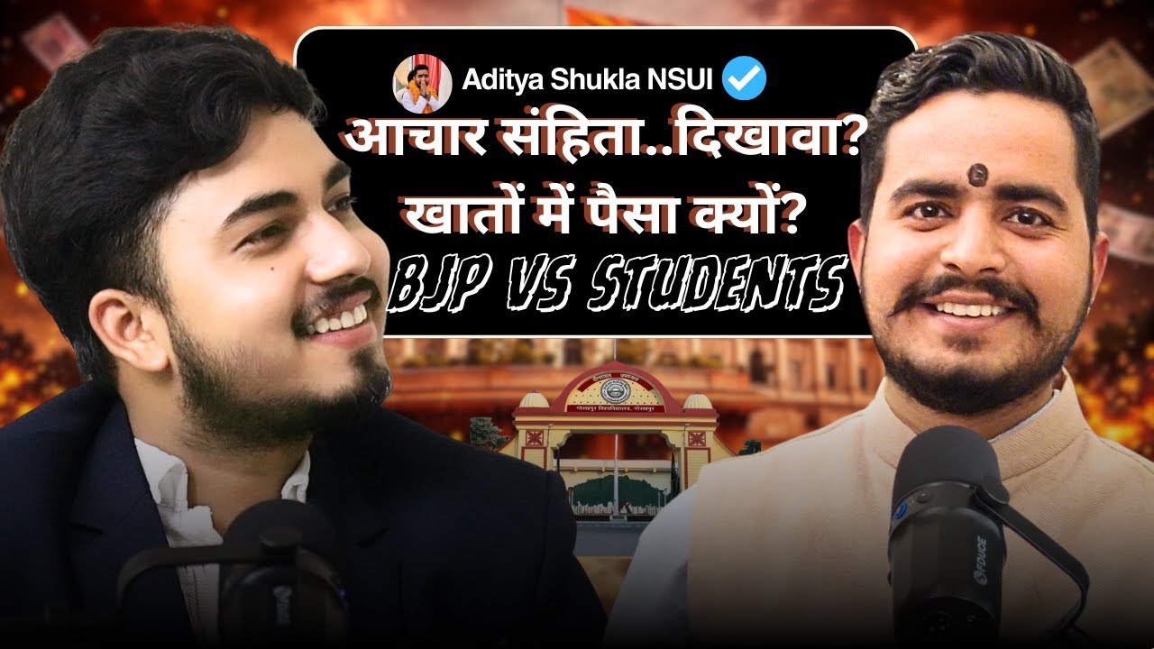 NSUI Leader Aditya Shukla Podcast | DDU Campus Politics, ABVP Clash, Student Union Truth | Ashutosh