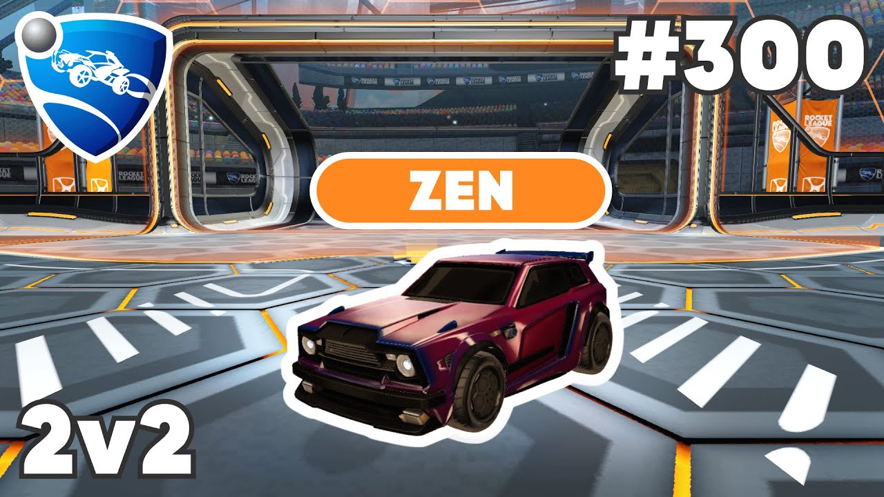 zen Ranked 2v2 PRO Replay #300 - Rocket League Replays