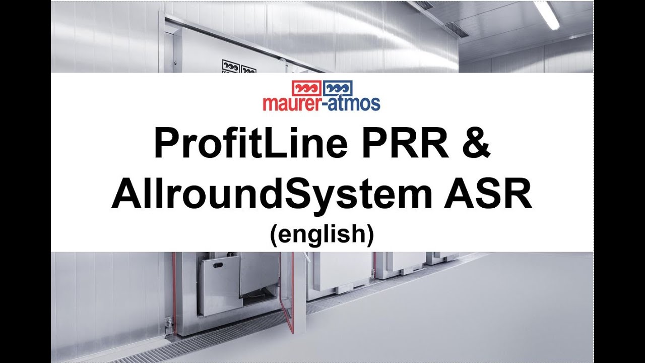 Maurer-Atmos ProfitLine PRR & AllroundSystem ASR - systems for smoking and cooking