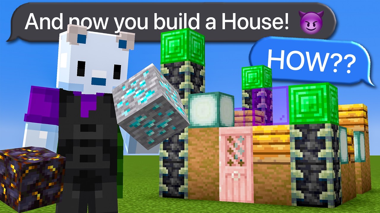 Мы заставили игроков строить из случайных блоков