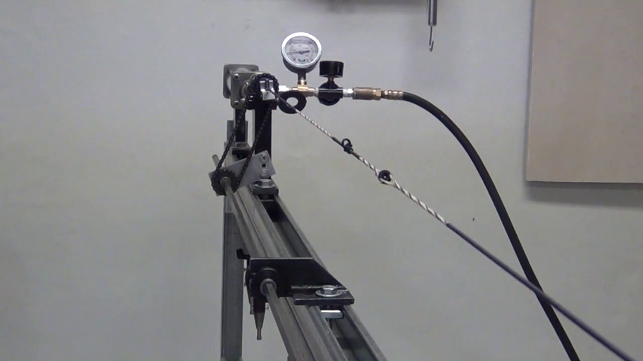 Diagnosing a bowstring with servings applied the wrong way