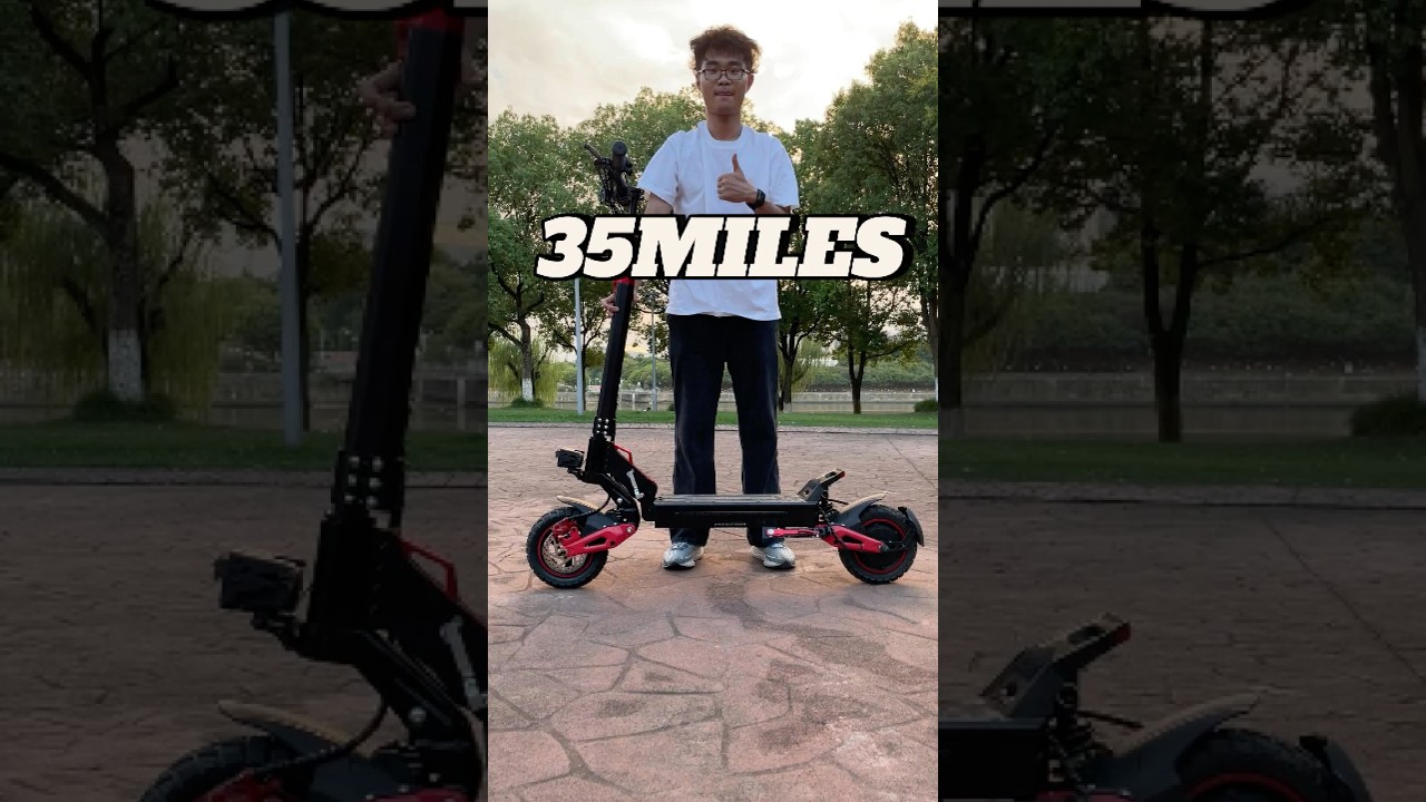 J15 Electric Scooter &ndash; Fold. Ride. Conquer. ⚡ Ultimate Suspension Test!