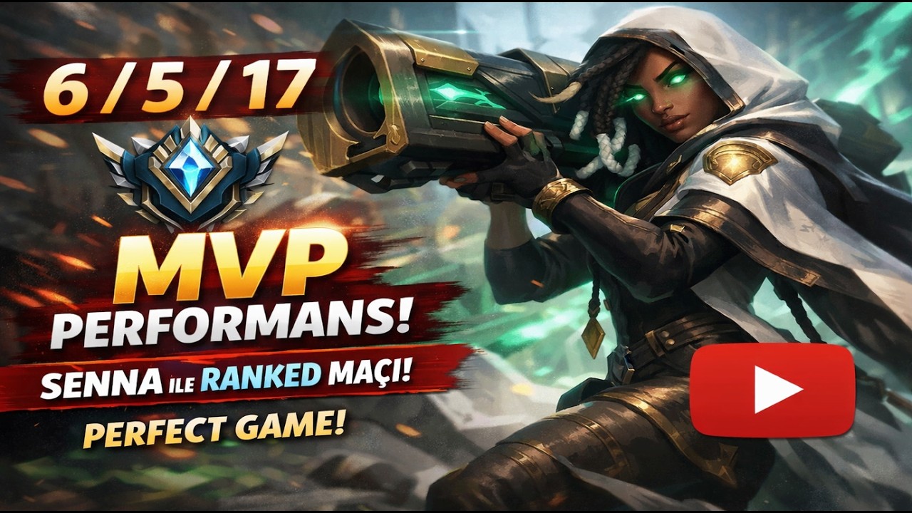 WİLD RİFT SENNA GAMEPLAY (RANKED) #sennalol  #wildrift  #leagueoflegends