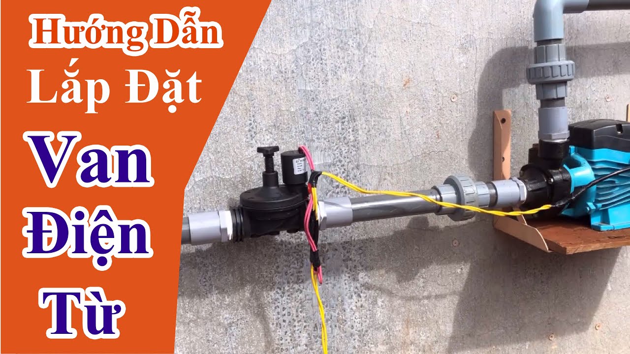 Hướng Dẫn Lắp Van Điện Từ Cho Hệ Thống Tưới Cây | Thagi Garden