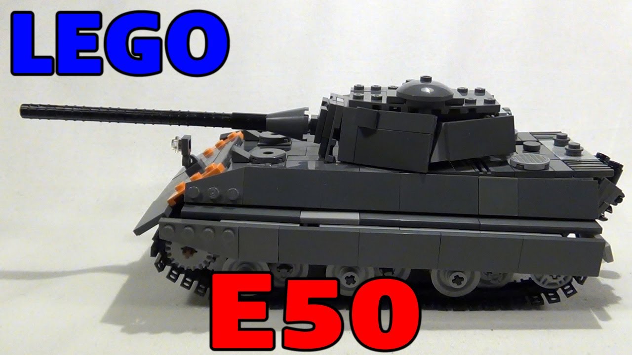 LEGO E50 Ausf. B [Lego Tank MOC] (reuploaded)