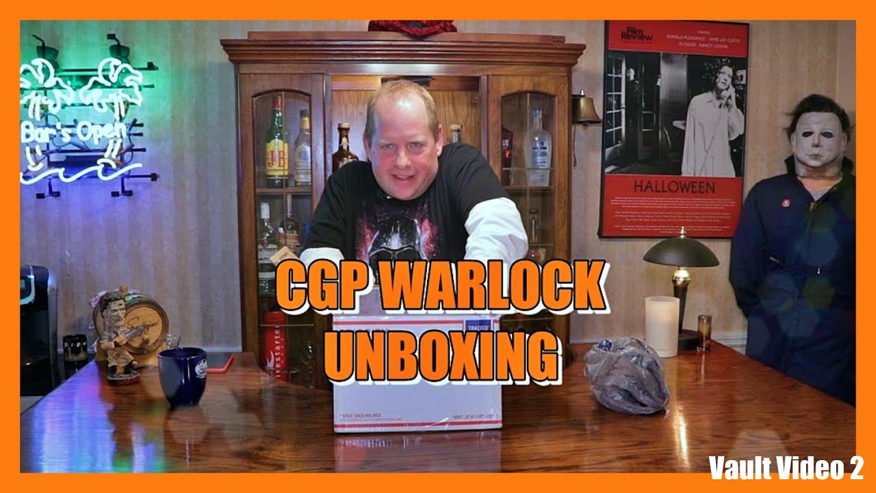 Michael Myers Mask Unboxing Warlock Unboxing from Cemetery Gate Productions ⎹ Org. Jan. 7th, 2017
