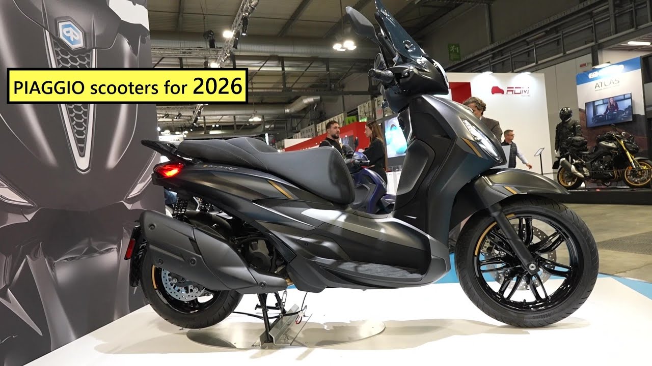 PIAGGIO scooters for 2026