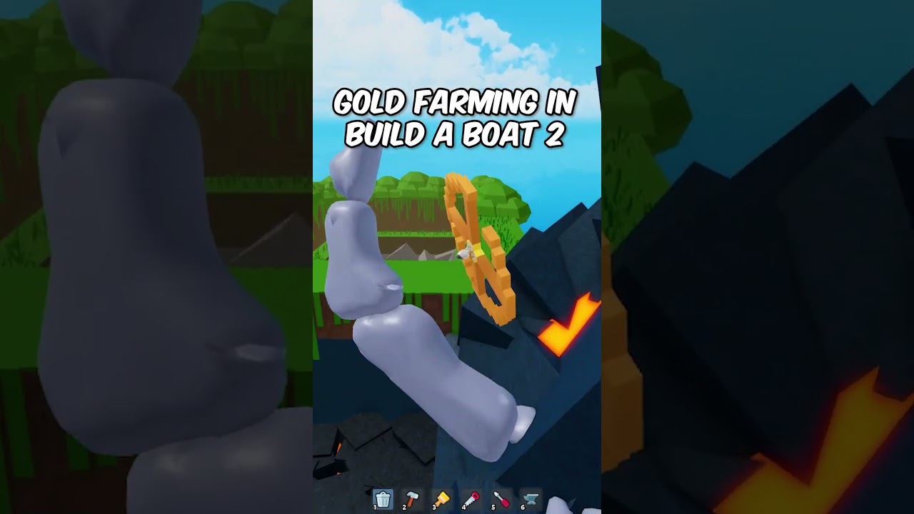 GOLD FARMING IN BUILD A BOAT 2