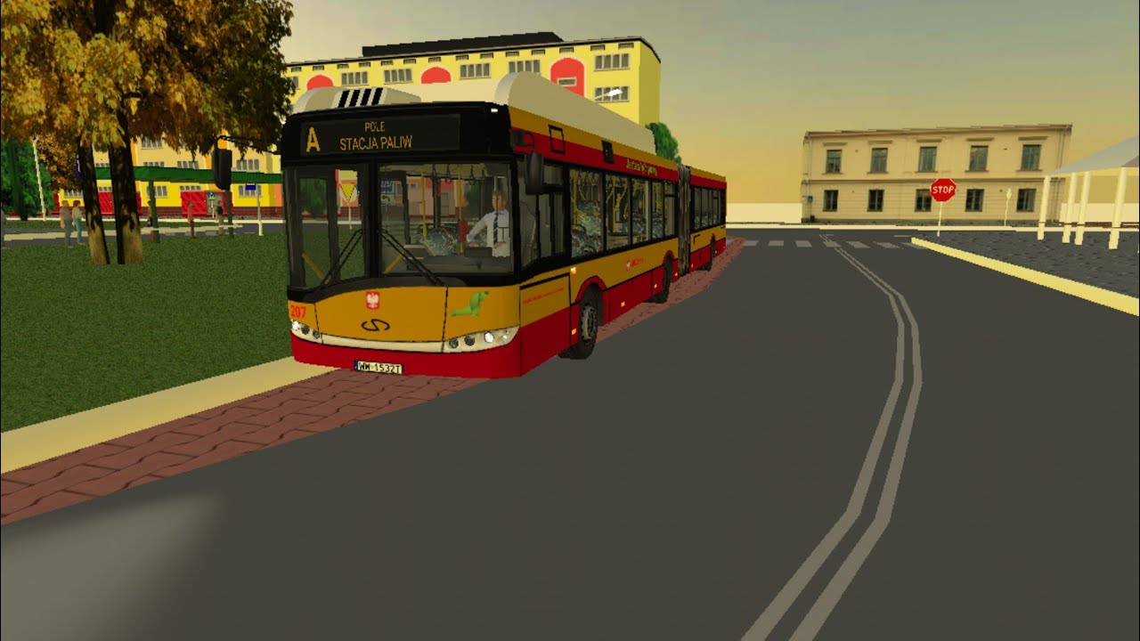 Proton Bus Simulator #210 Przejazd Solaris Urbino 18 III Hybrid Na Linii A Mapa Żerniki Cz.1/2