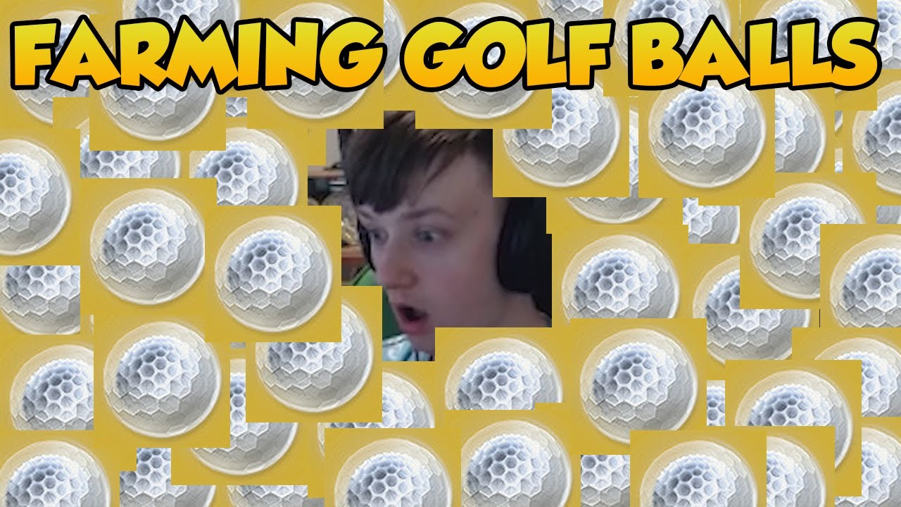 FARMING GOLF BALLS