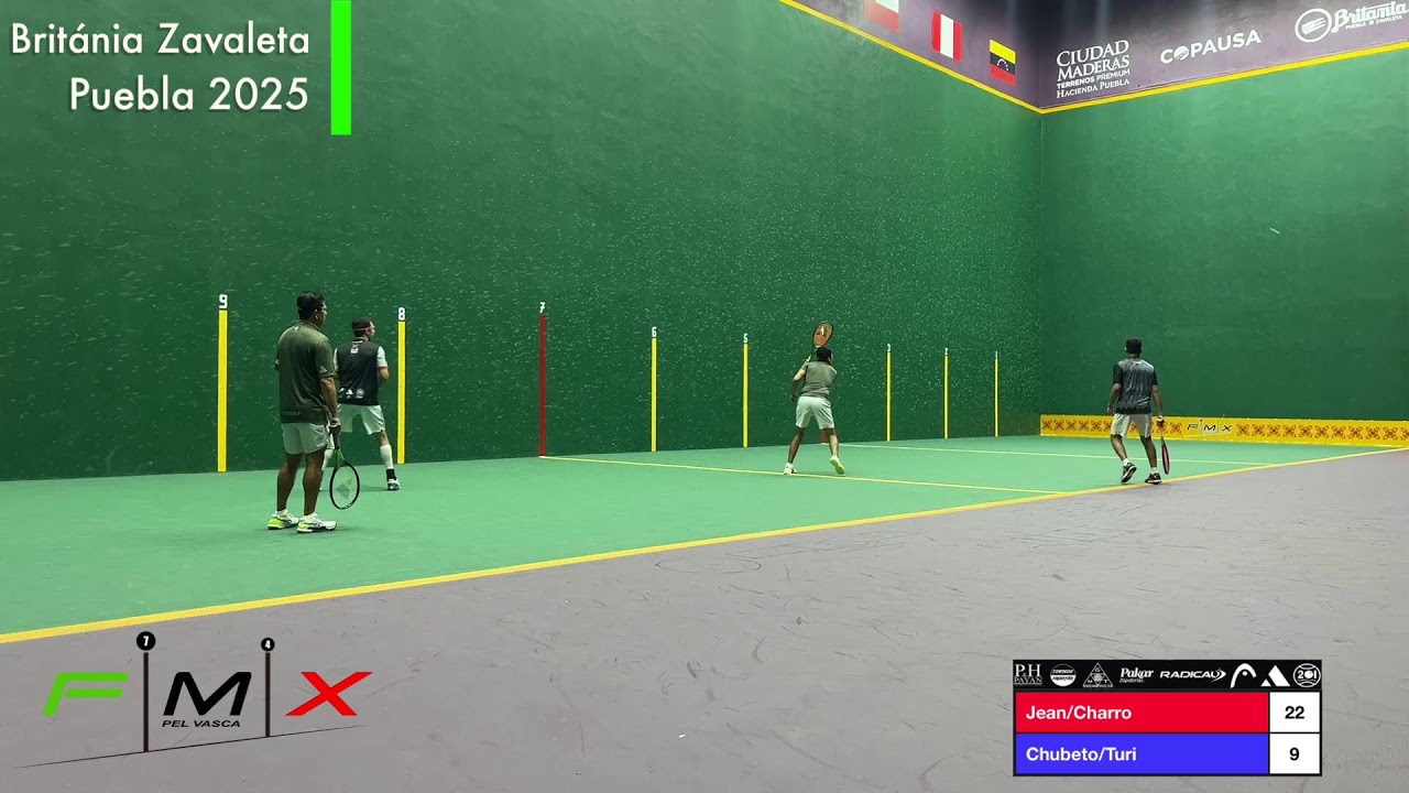 Abierto de Frontenis Britania Zavaleta 2025 Jean/Charro VS Chubeto/Turi