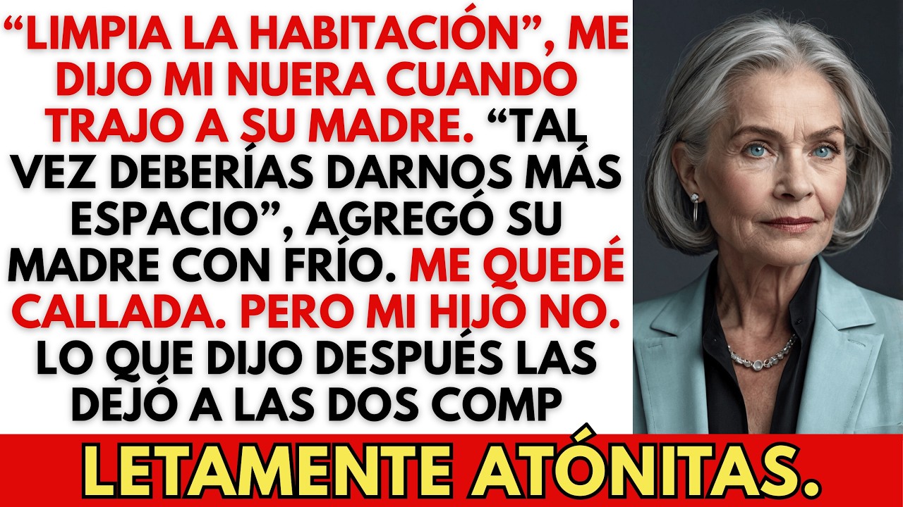 “Limpia La Habitación”, Me Dijo Mi Nuera — Pero Lo Que Hizo Mi Hijo Las Dejó Heladas.