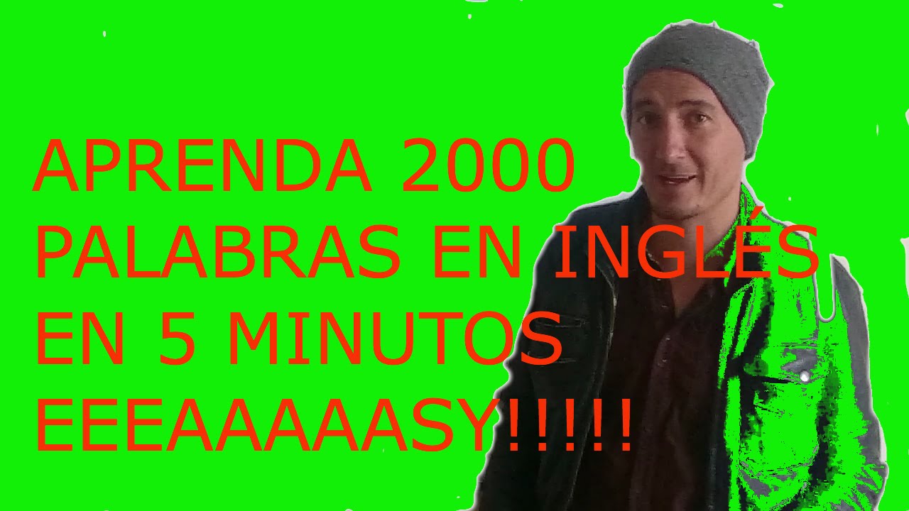 como aprender 2000 palabras en inglés en 5 mins- lesson- 1