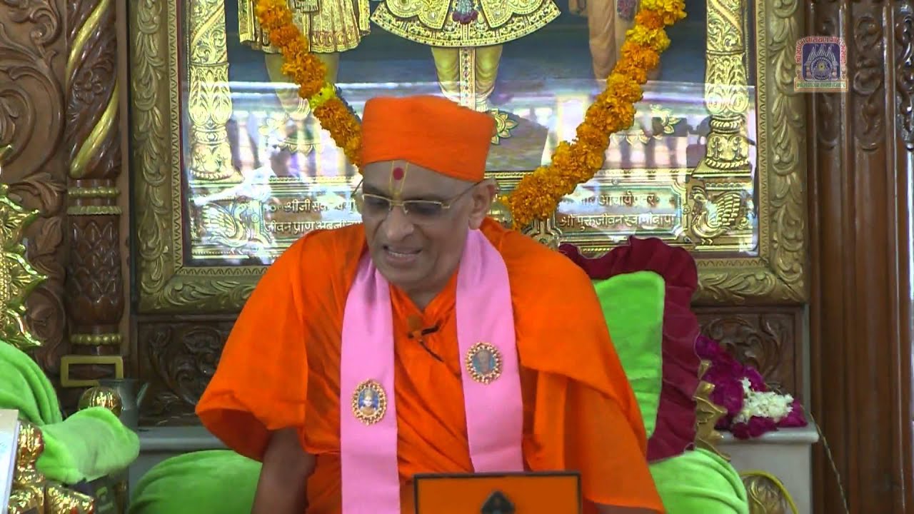 H.D.H. Acharya Swamishree's Ashirwad, March 13, 2013 Sadgurudin-Maninagar
