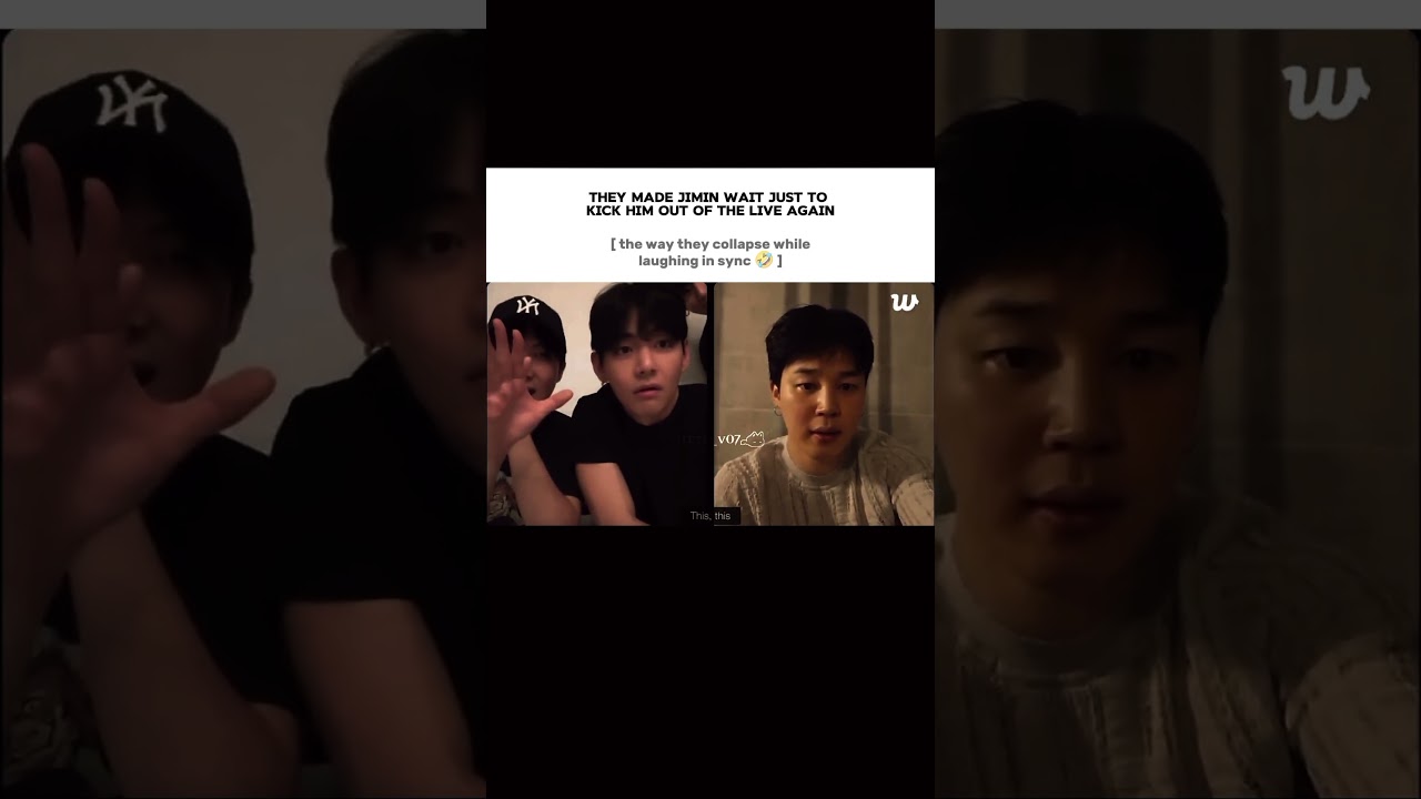 they are such a tease for jimin 😭 #shorts @Tete_V07 #bts #live