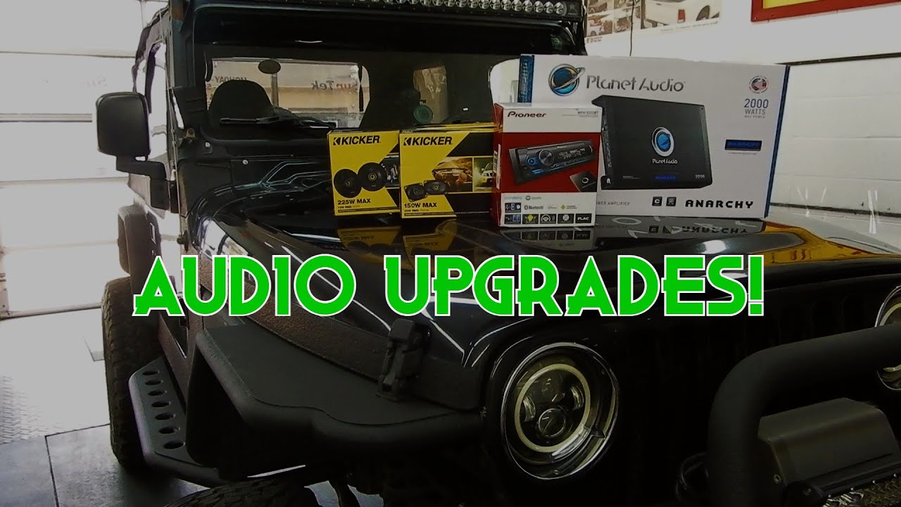 Jeep Wrangler TJ Gets a HUGE Audio Upgrade!