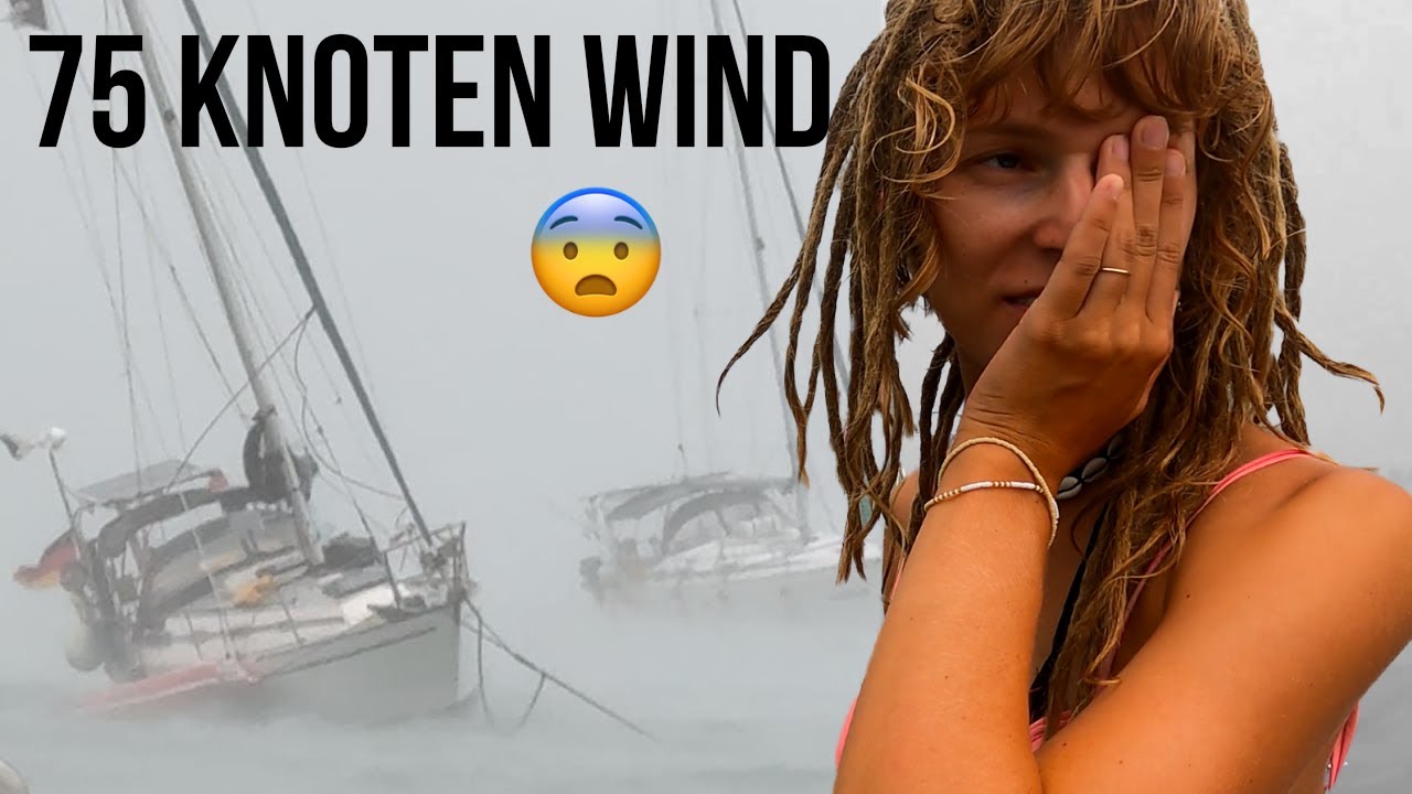Vor Anker bei Windstärke 12 😨 Schlimmstes Gewitter unseres Lebens...