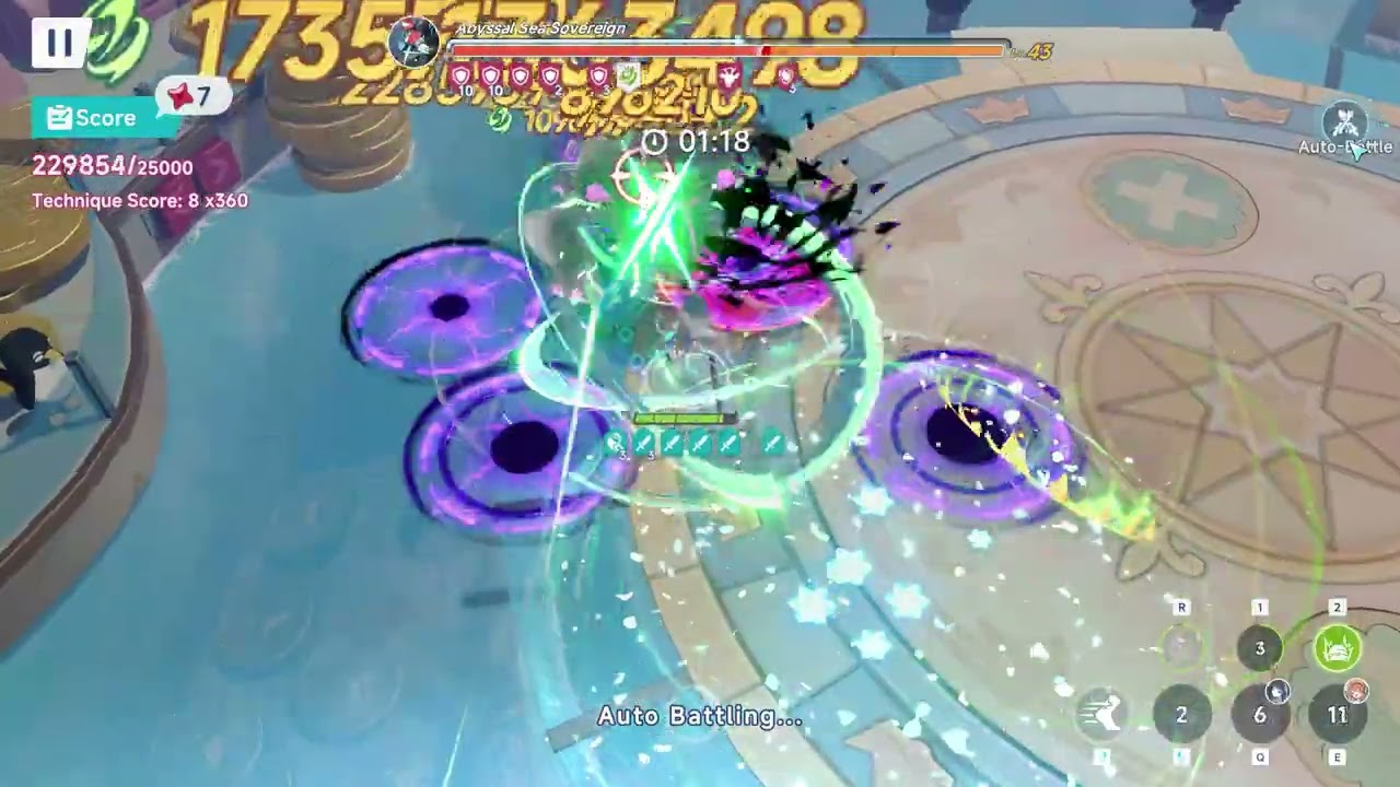 337k with T0 Wraith/Nazuka, post-patch Boss Blitz
