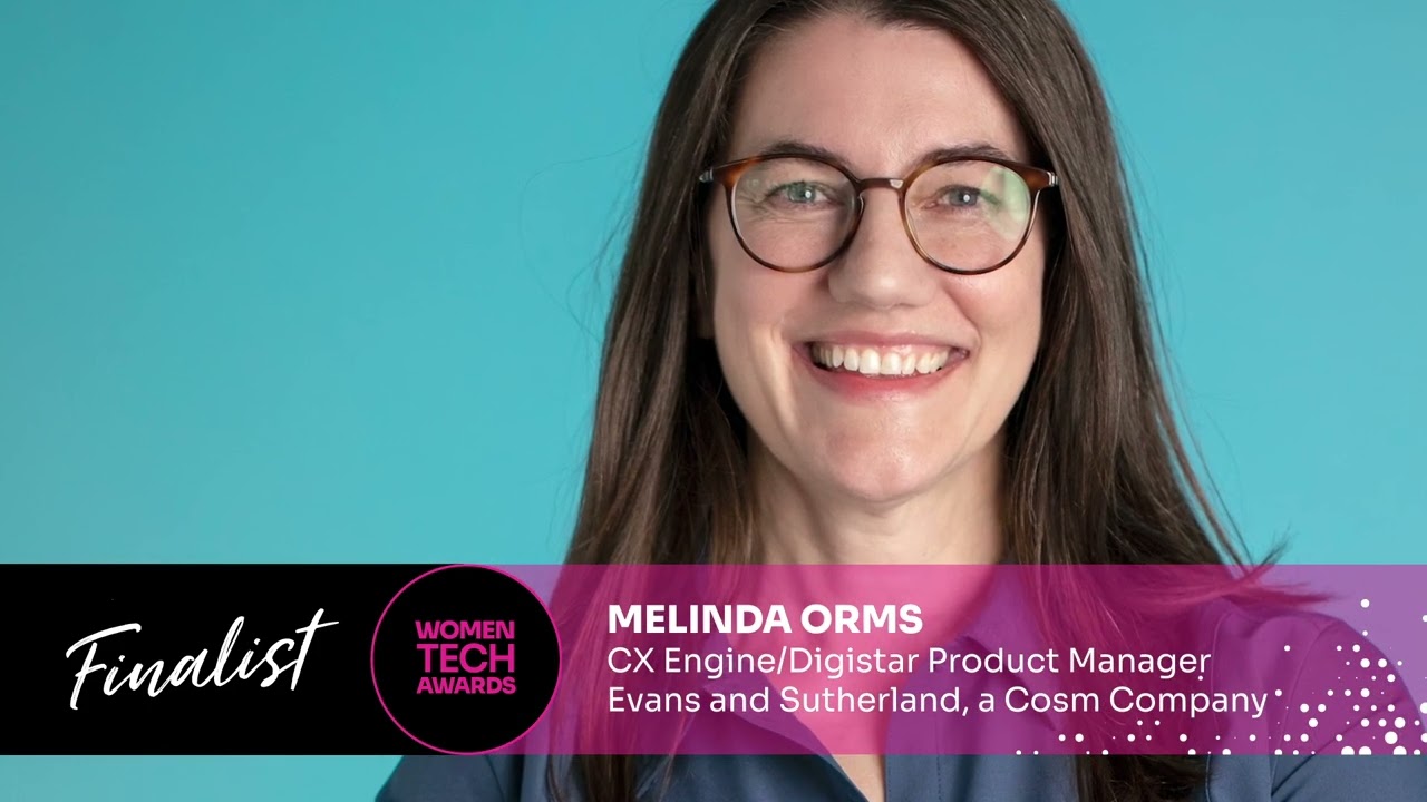 Melinda Orms Product Manager and women in tech from Women Tech Awards