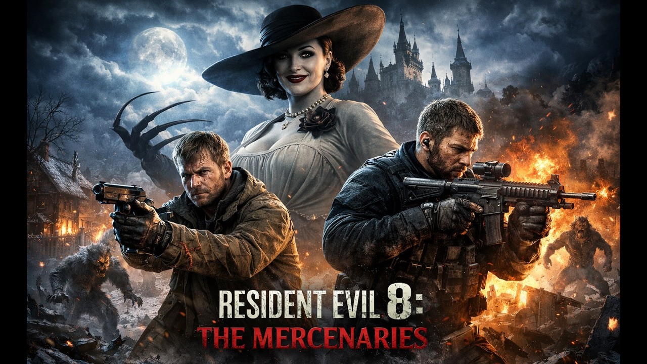 Resident Evil  наемники часть 3